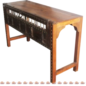 TEAK PAKHLI  CONSOLE TABLE
